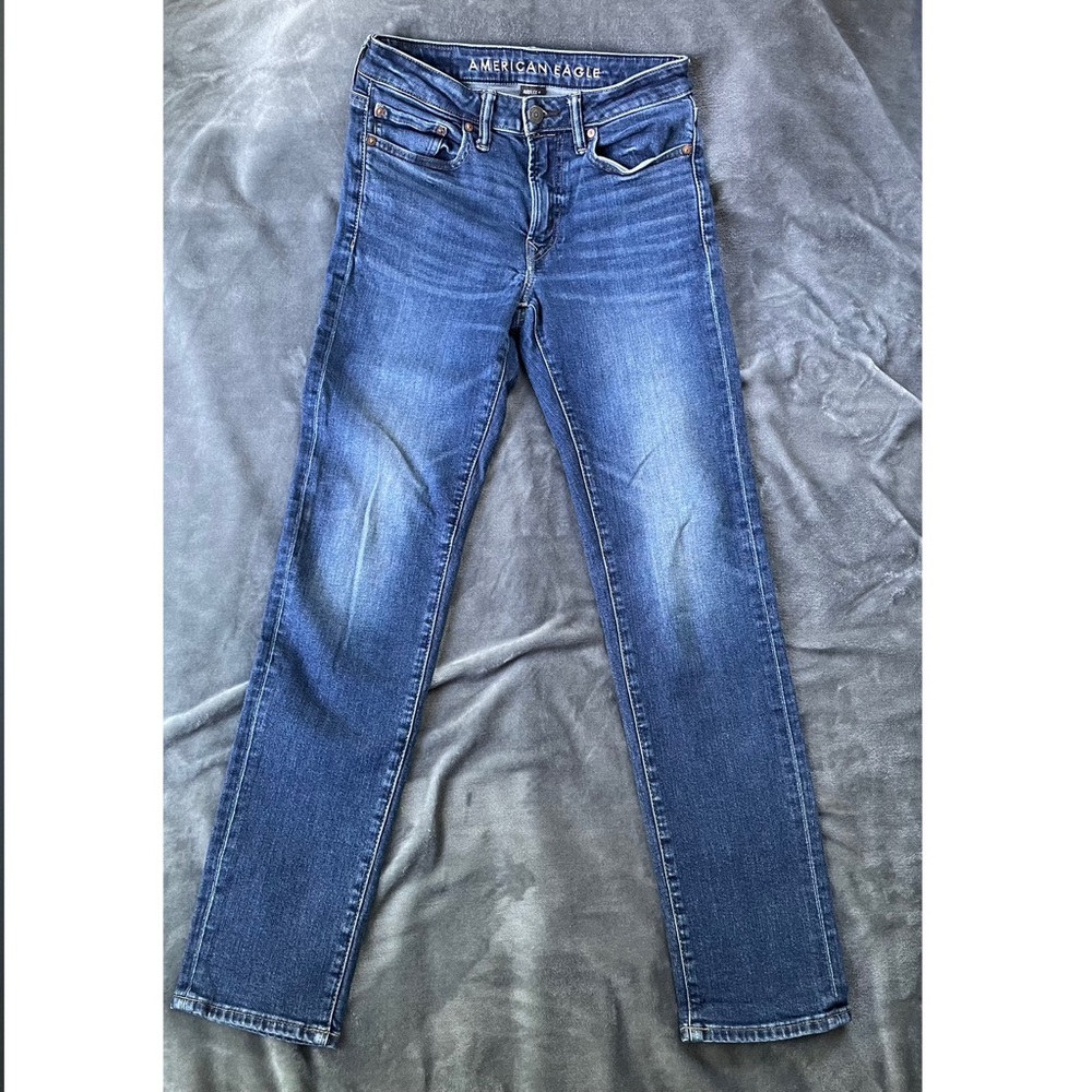 Mens American Eagle Distressed Denim